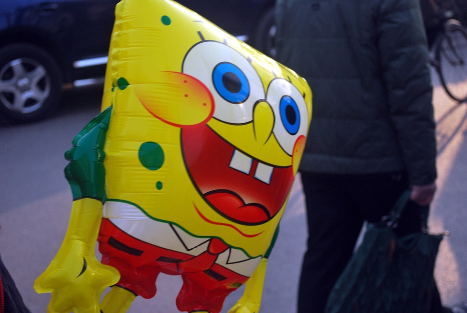 Cartoon character inflatable