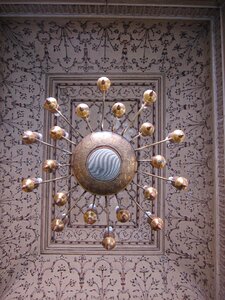 Ornament ceiling interior photo