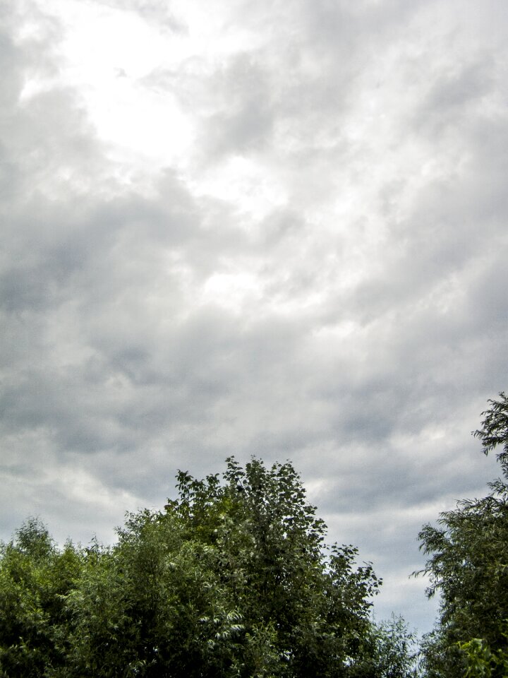 Cloud before the storm weather