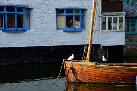 Water boat fishing port