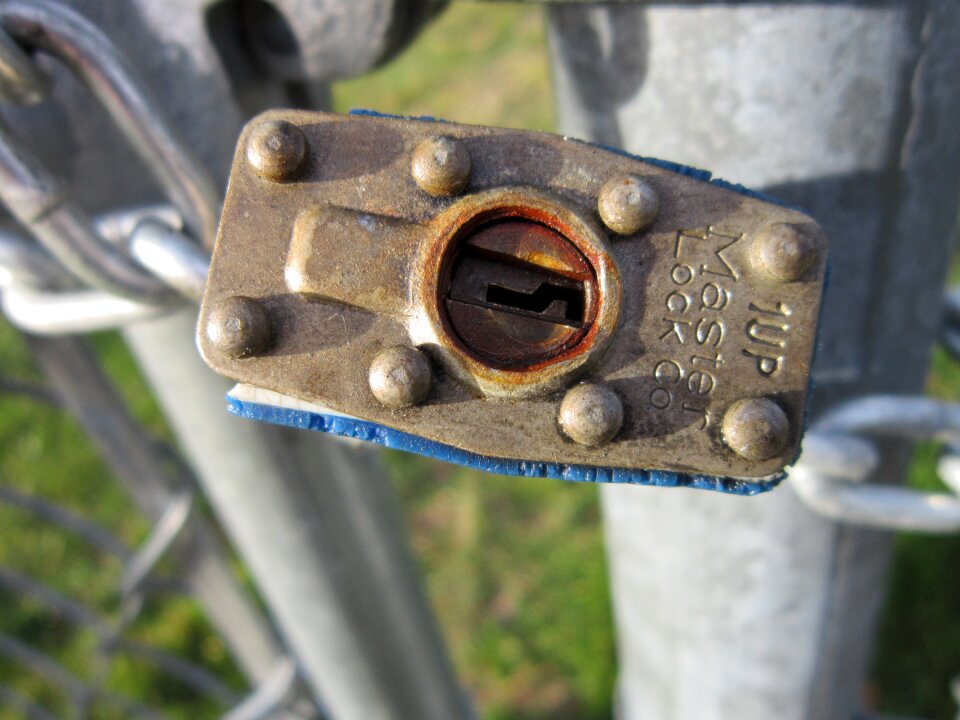 Security padlock secure photo