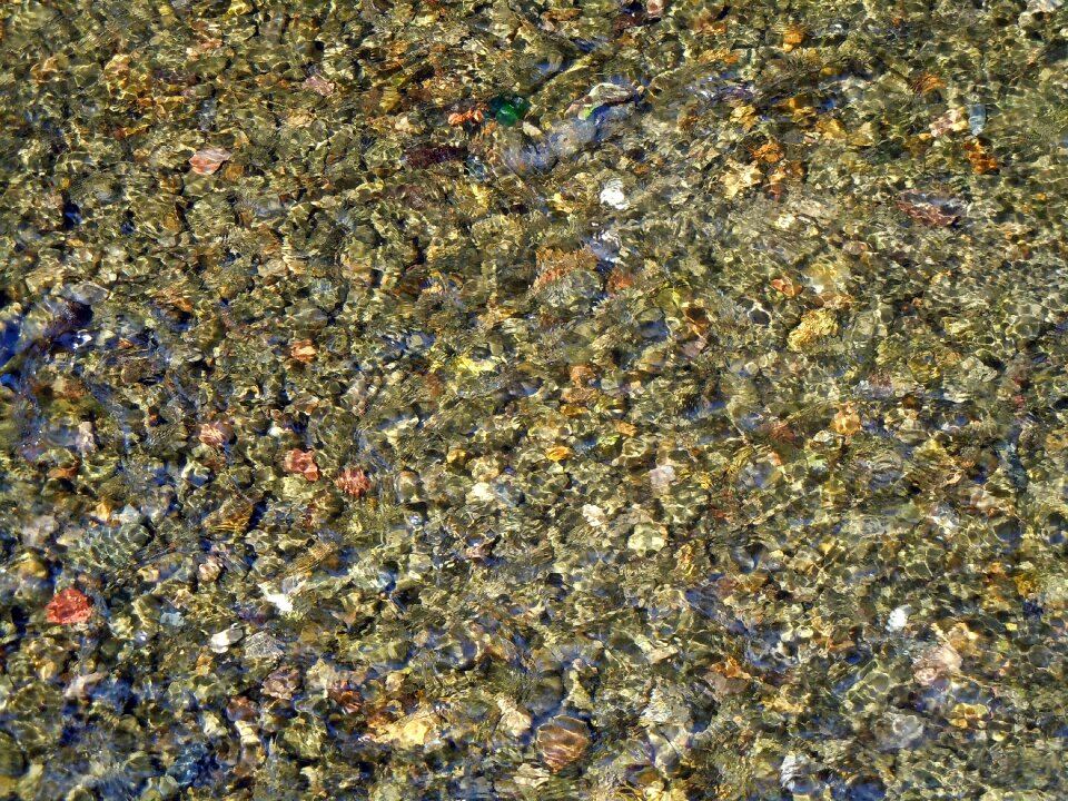Water pebble stones