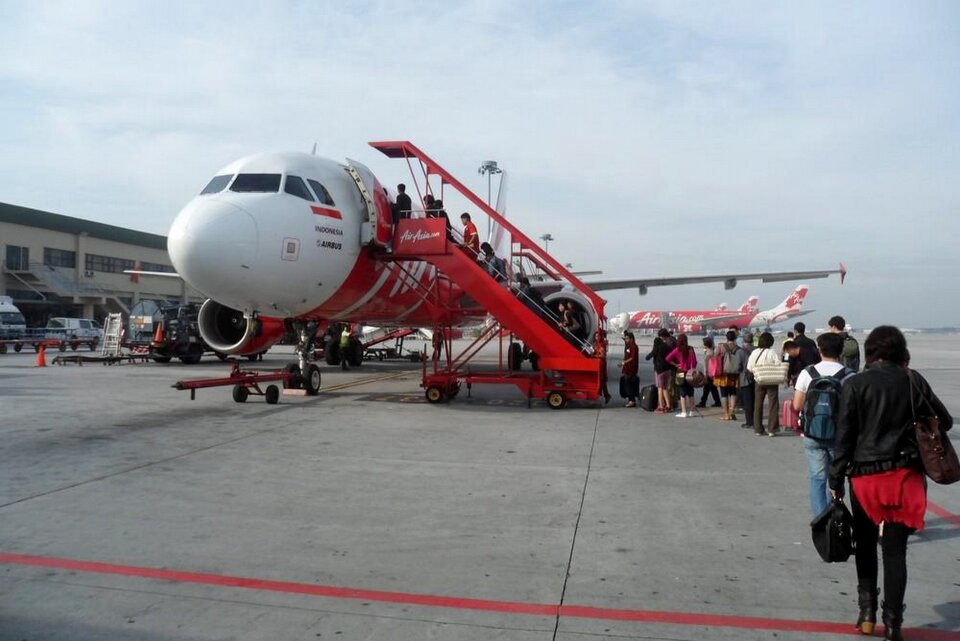 Aircraft travel airport