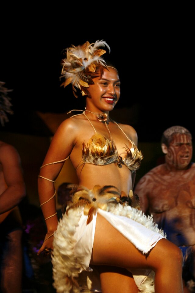 Costume typical rapa nui