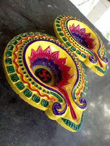 Traditional hindu deepawali