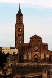 Matera church landscape photo