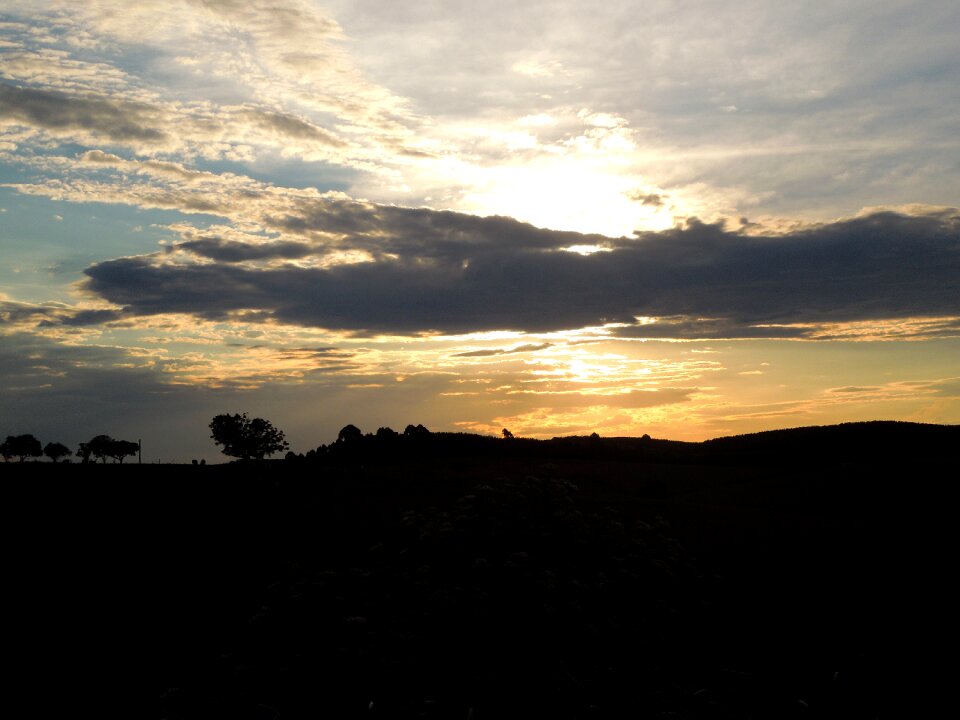 Afternoon sol horizon