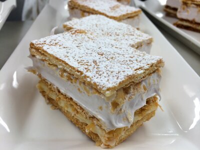 Pastry desserts sugar