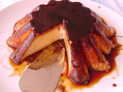 Sweet cake brown
