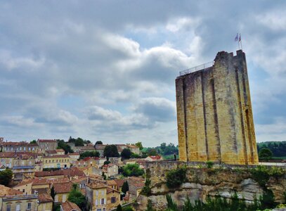 Saint-emilion france village photo