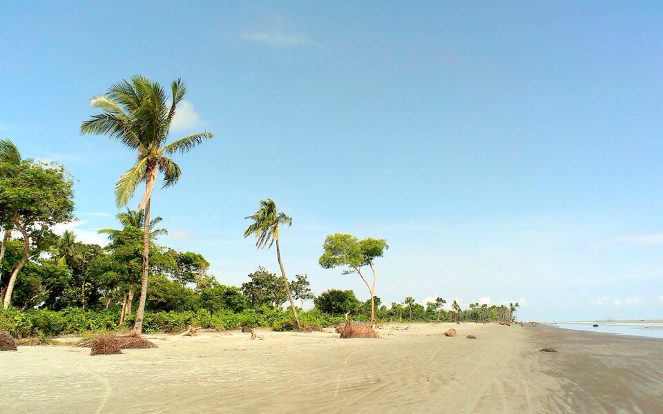 Sea sand landscape