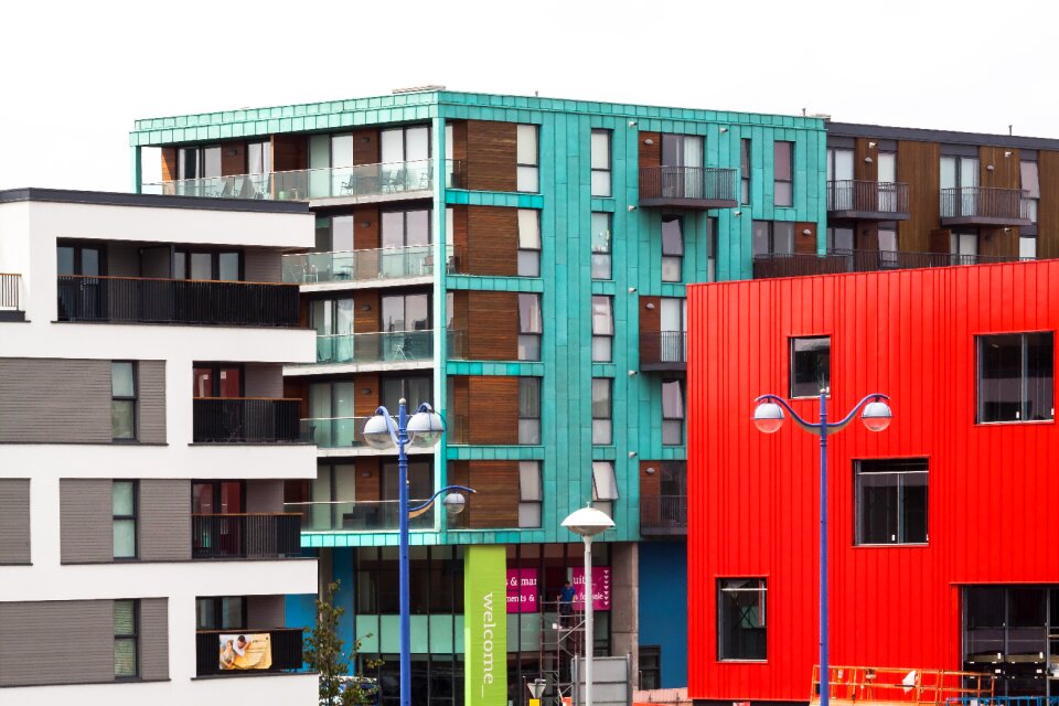 House building facade