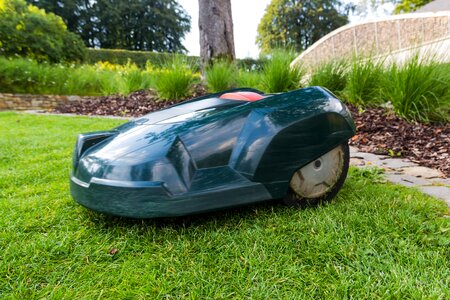 Robot mower automatically lawn photo