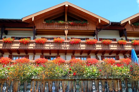 House front facade