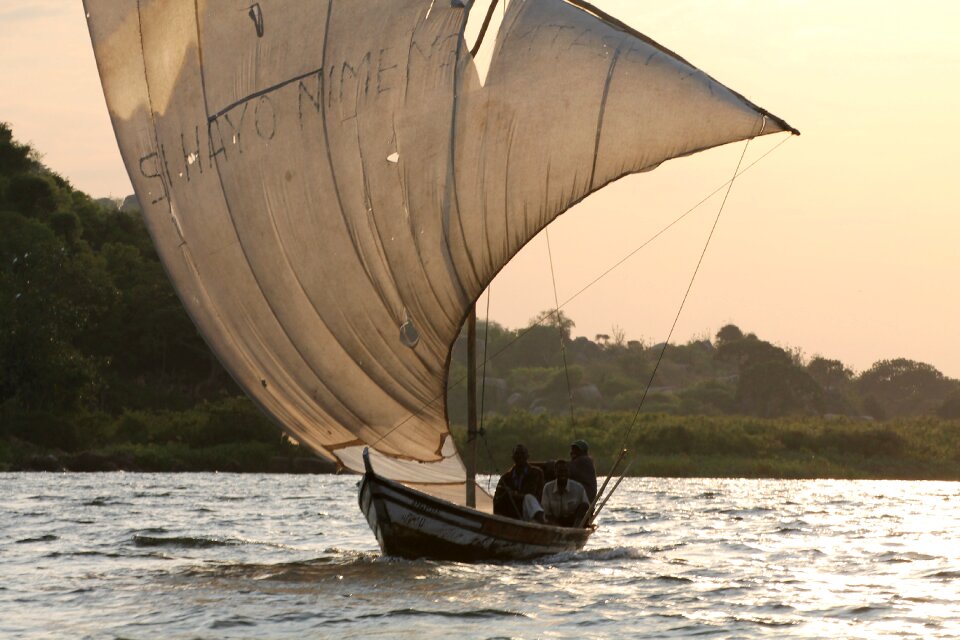 Sailing boats africa