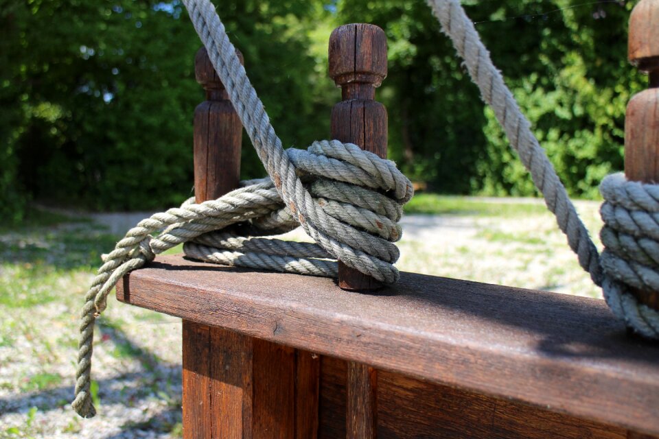 Rope cordage knitting