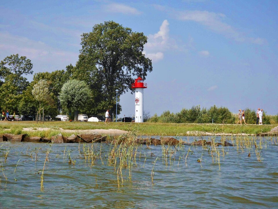 Coast summer landscape