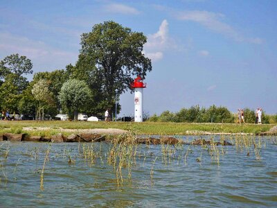 Coast summer landscape