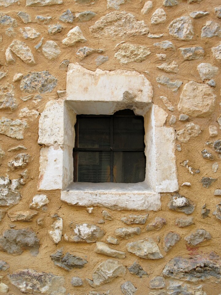 Stone old wall