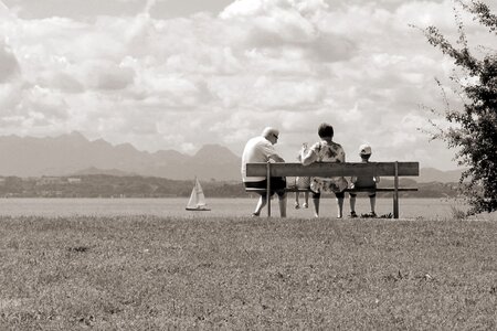 Parents children togetherness photo