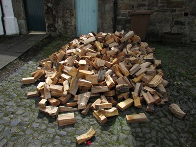 Lumber stack timber
