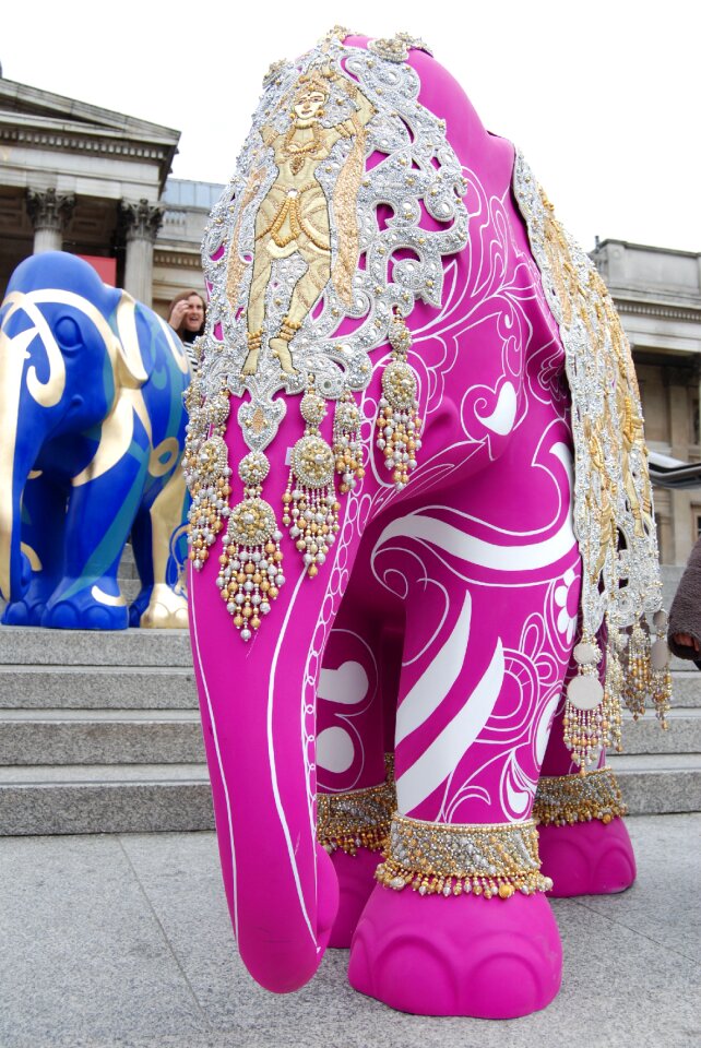 Decorated ornate artwork