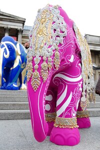 Decorated ornate artwork