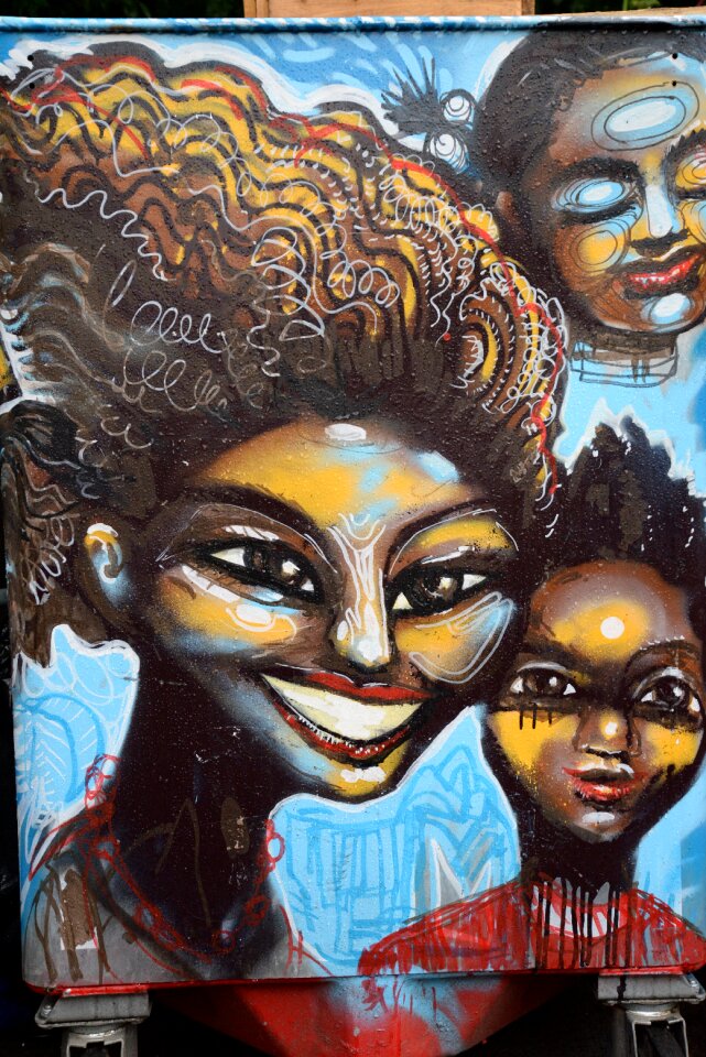 Colors painting mural painting