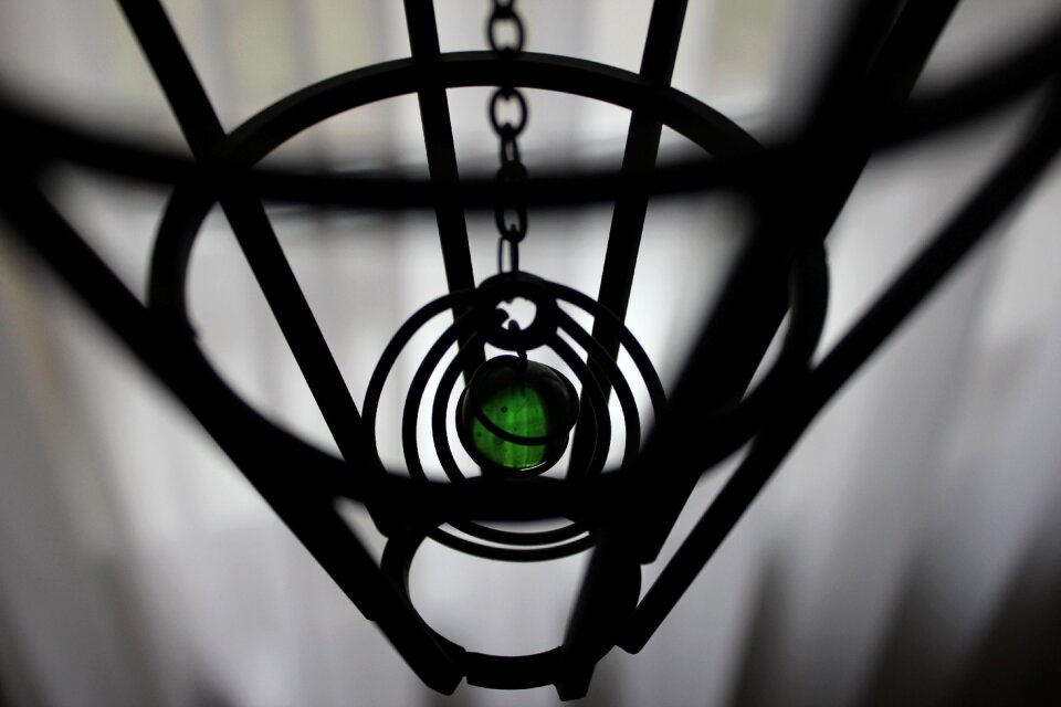 Metal glass shadow