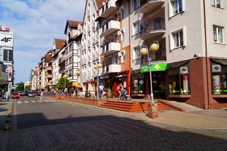 Road kołobrzeg poland photo