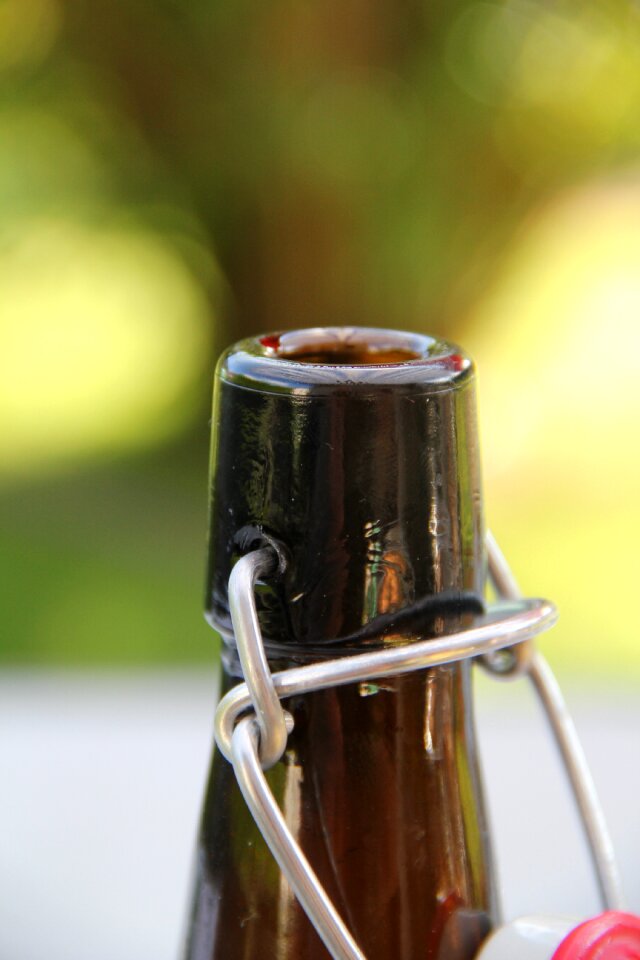 Beer glass drink