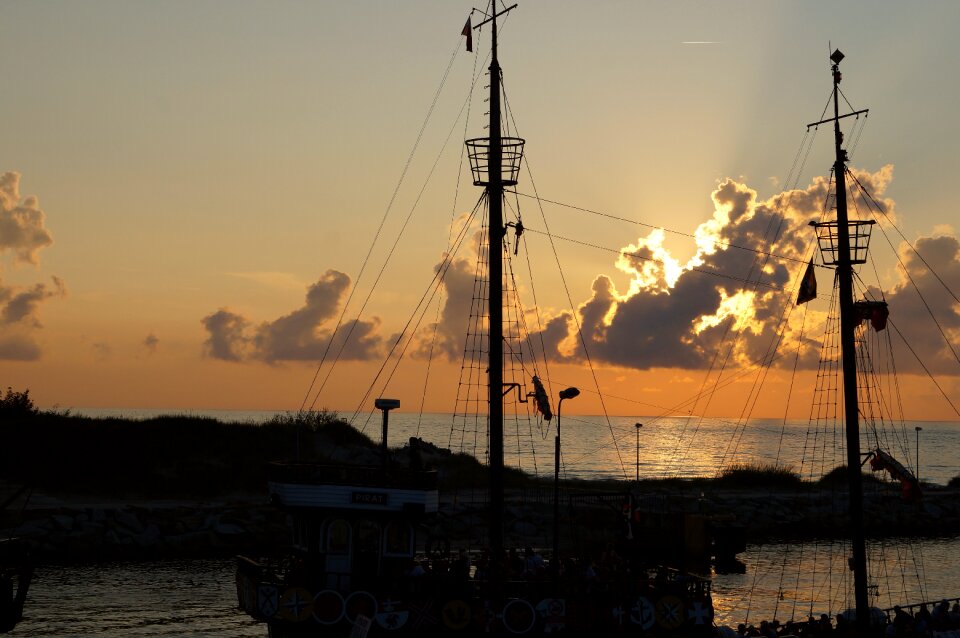 Poland abendstimmung sun