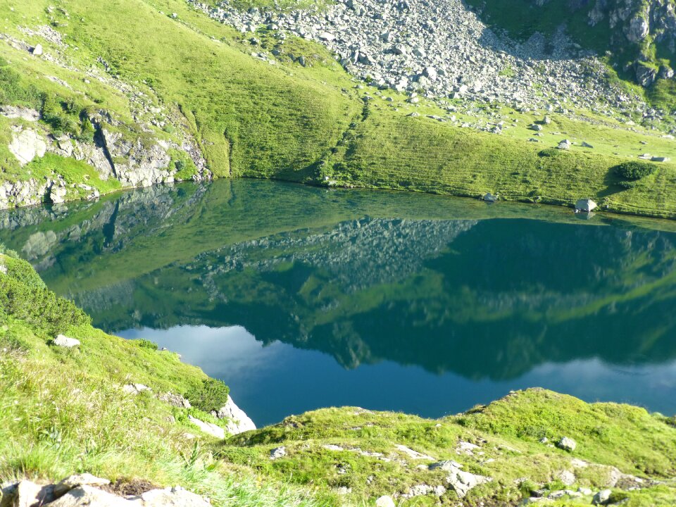 Hike austria crystal clear photo