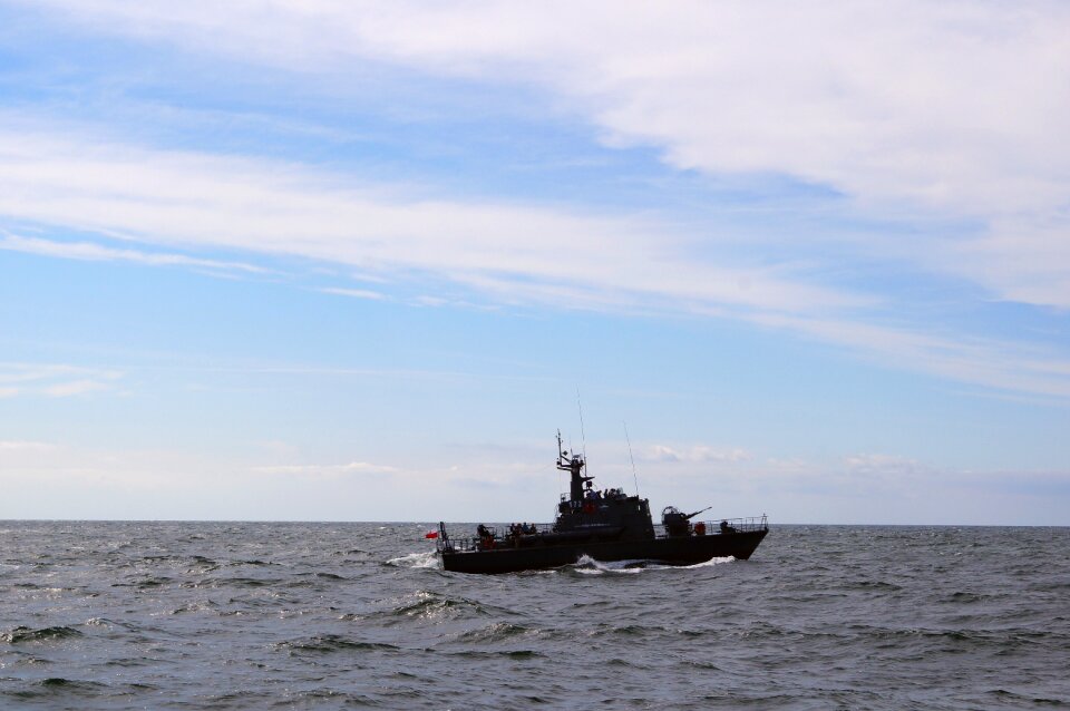 Baltic sea ship boat