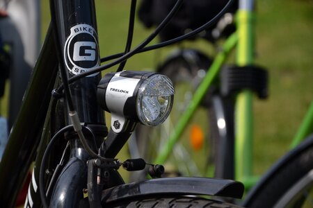 Bike lights wheel convenience