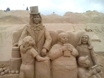 Persons sculpture exhibition