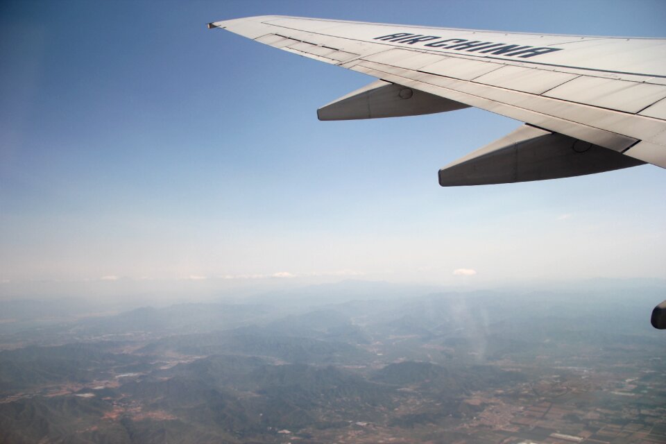 Aircraft shooting the window