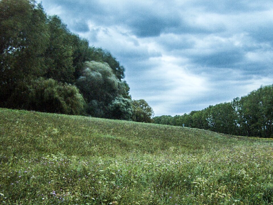 Nature cloudy skies at night