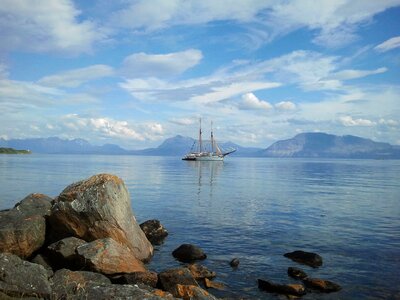 Boat sky sail