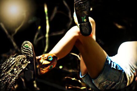 Legs footwear style