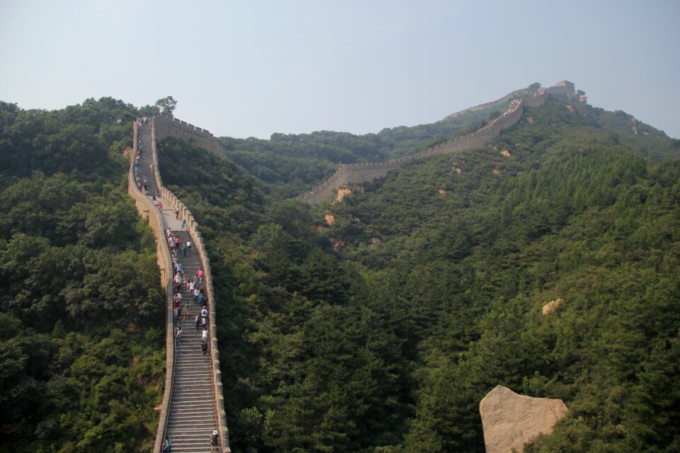 The great wall mountain stream