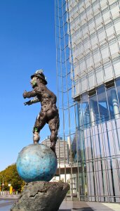Artwork sculptor mercurius