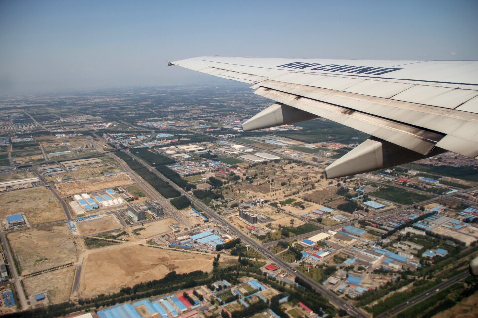 Aircraft shooting the window