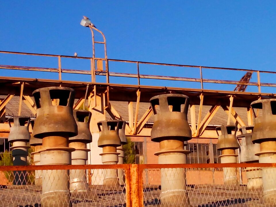 Factory fireplaces roof