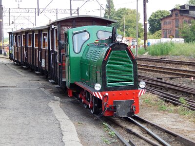Historic vehicle locomotive train