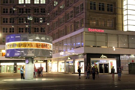 Alexanderplatz urania world time germany photo