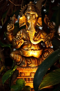 Face figure ganesha