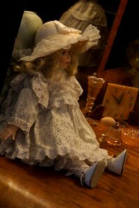 Old doll toy museum photo