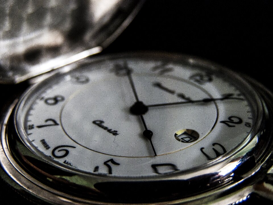Pocket watch hour s time