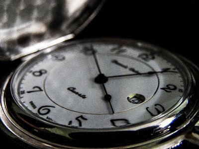 Pocket watch hour s time photo